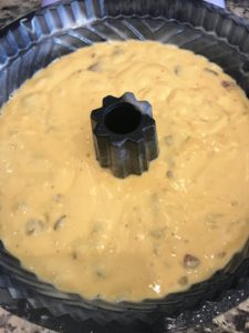 Rum Cake in Pan