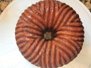 Rum Cake top